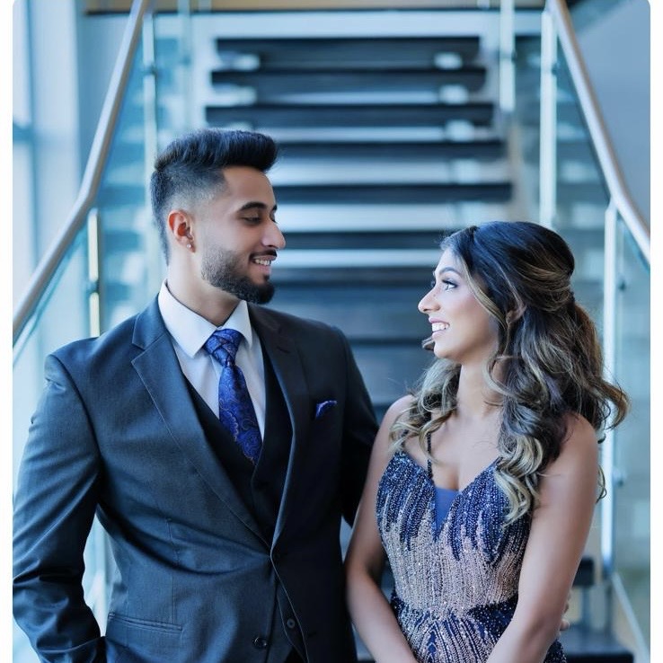 Simranjeet and Simran together